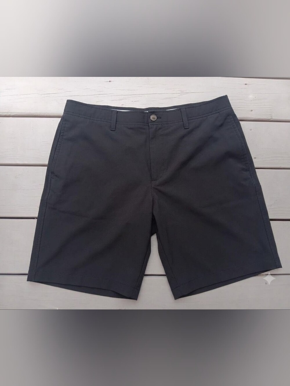 Under Armour Mens Drive Golf Shorts Black Size 38 Flat Front Stretch